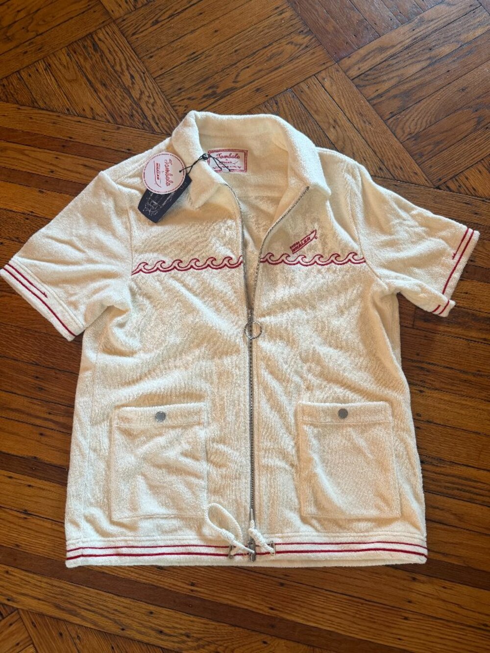 Tombolo Boston Whaler' Cabana (White) Size Small